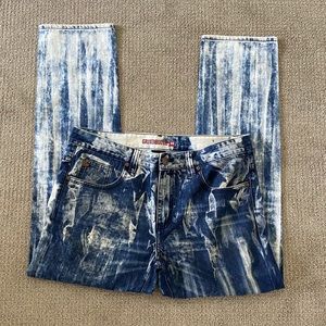 Grindhouse Acid Wash Blue Men's Jeans
